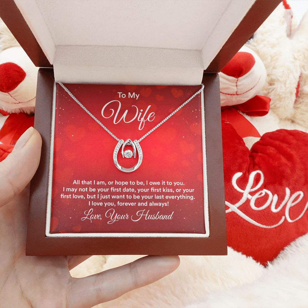 To My Wife | All that I am - Lucky in Love Necklace