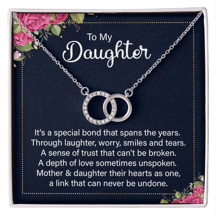 To My Daughter | It's a Special Bond - Perfect Pair Necklace