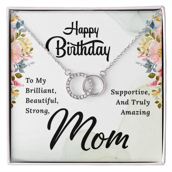 To My Mom | Happy Birthday Mom! - Perfect Pair Necklace