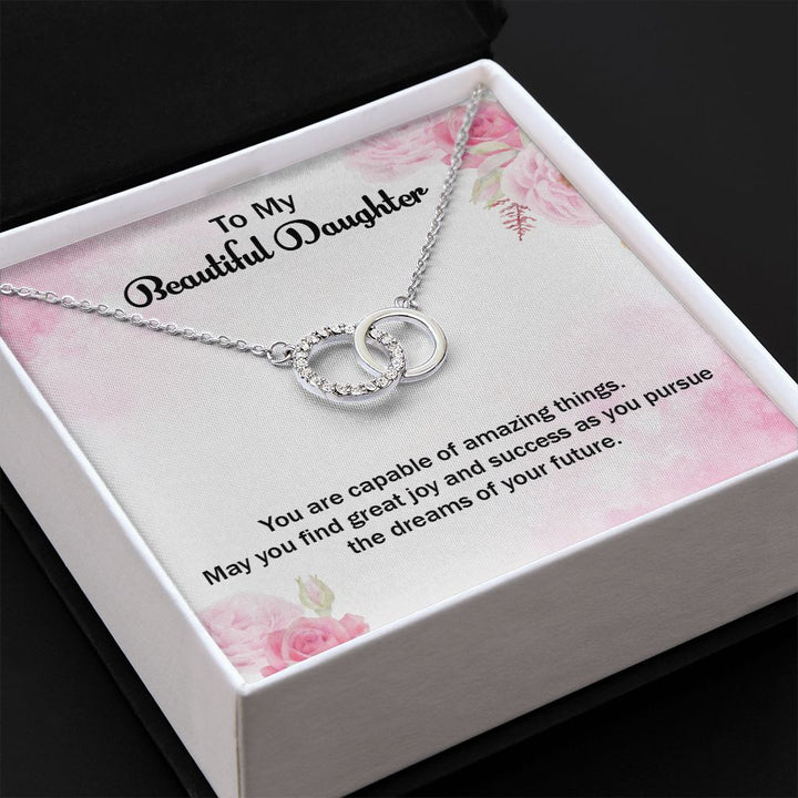 Happy Graduation | May You find great joy and success - Perfect Pair Necklace