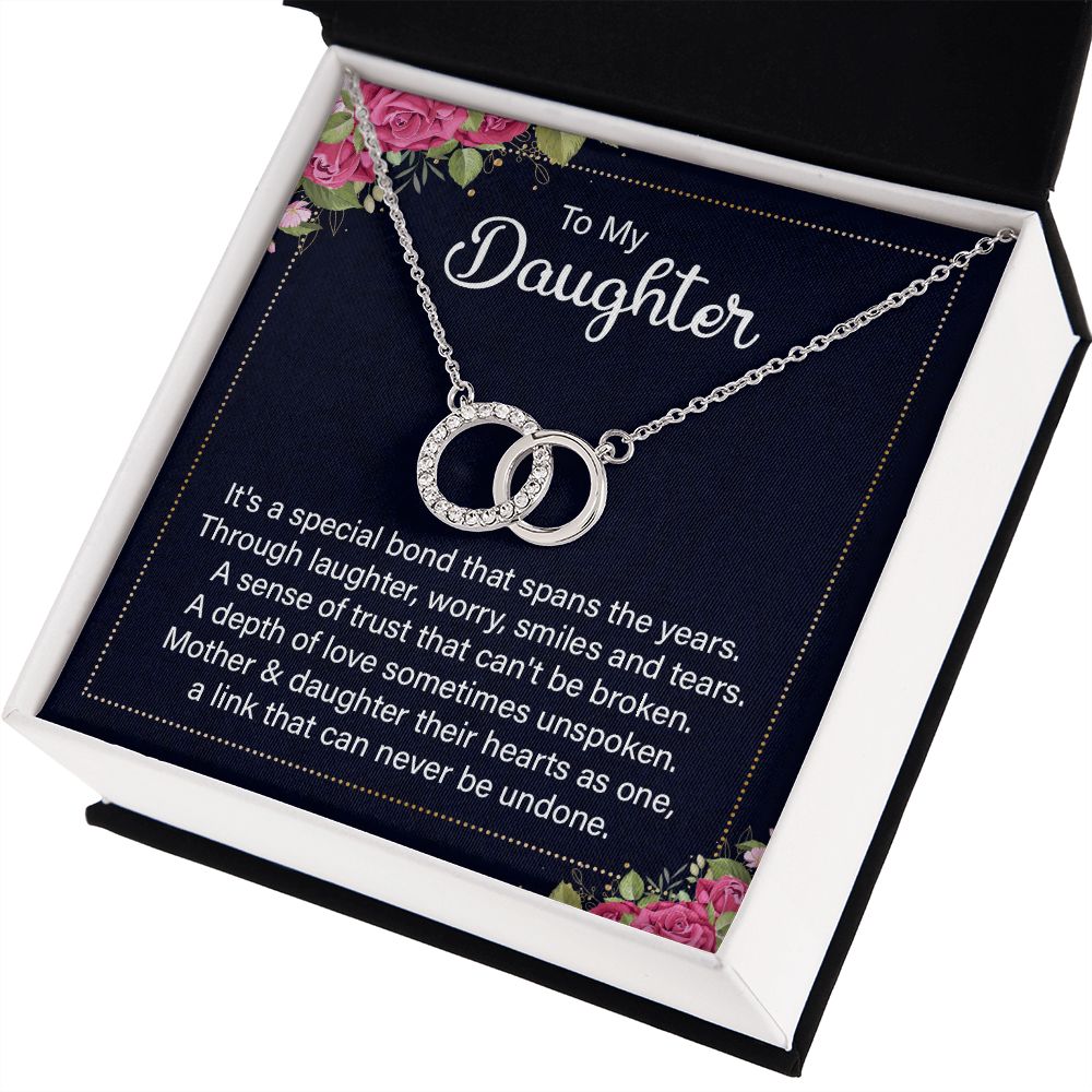 To My Daughter | It's a Special Bond - Perfect Pair Necklace