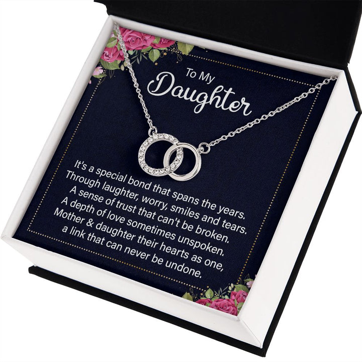 To My Daughter | It's a Special Bond - Perfect Pair Necklace