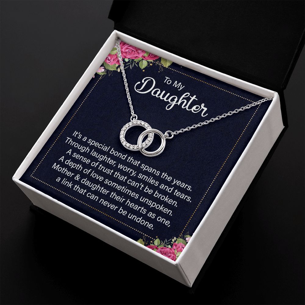 To My Daughter | It's a Special Bond - Perfect Pair Necklace