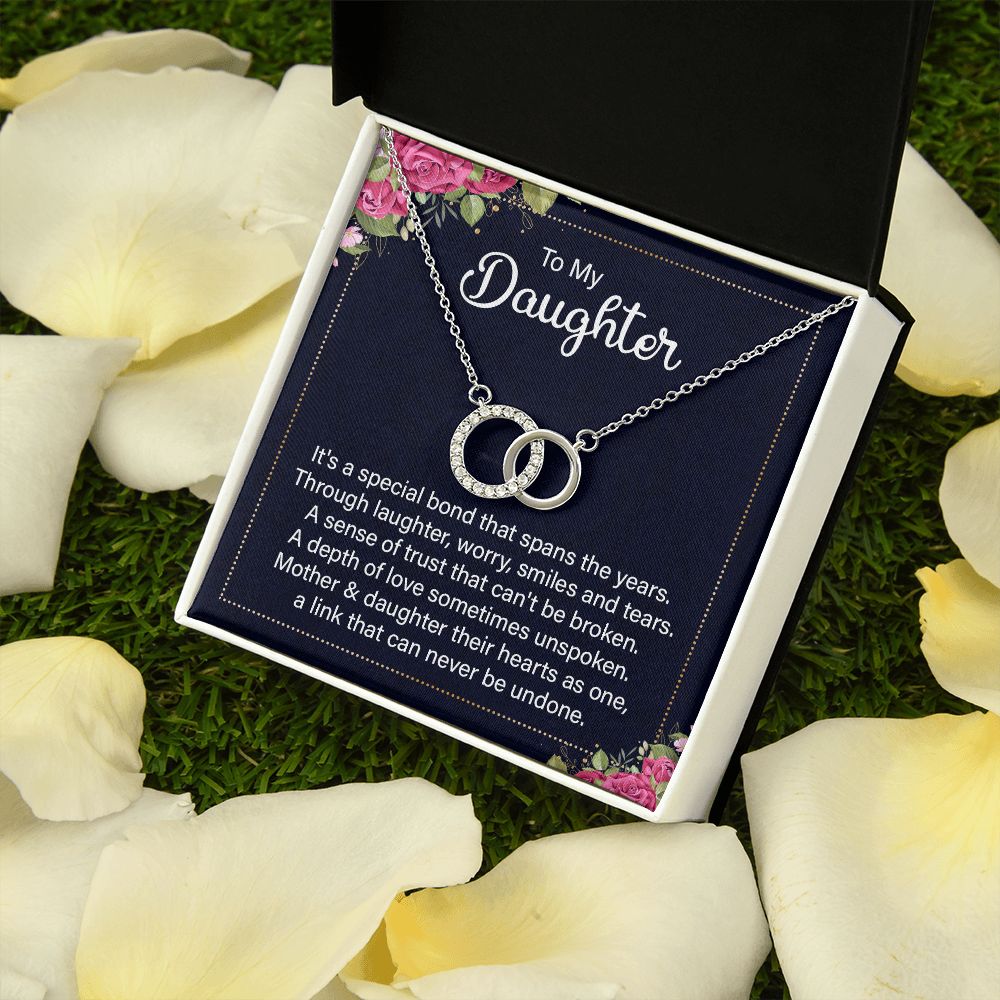 To My Daughter | It's a Special Bond - Perfect Pair Necklace