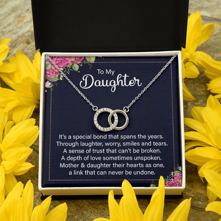 To My Daughter | It's a Special Bond - Perfect Pair Necklace