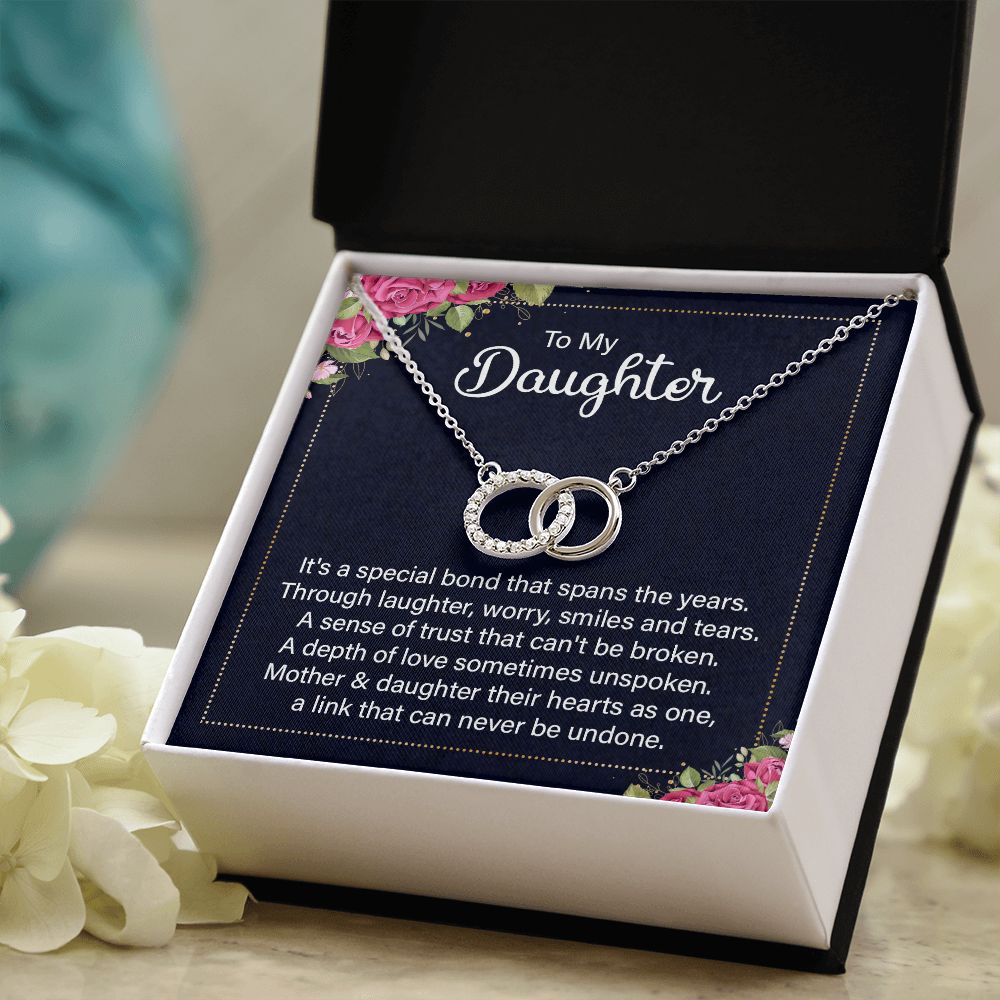 To My Daughter | It's a Special Bond - Perfect Pair Necklace