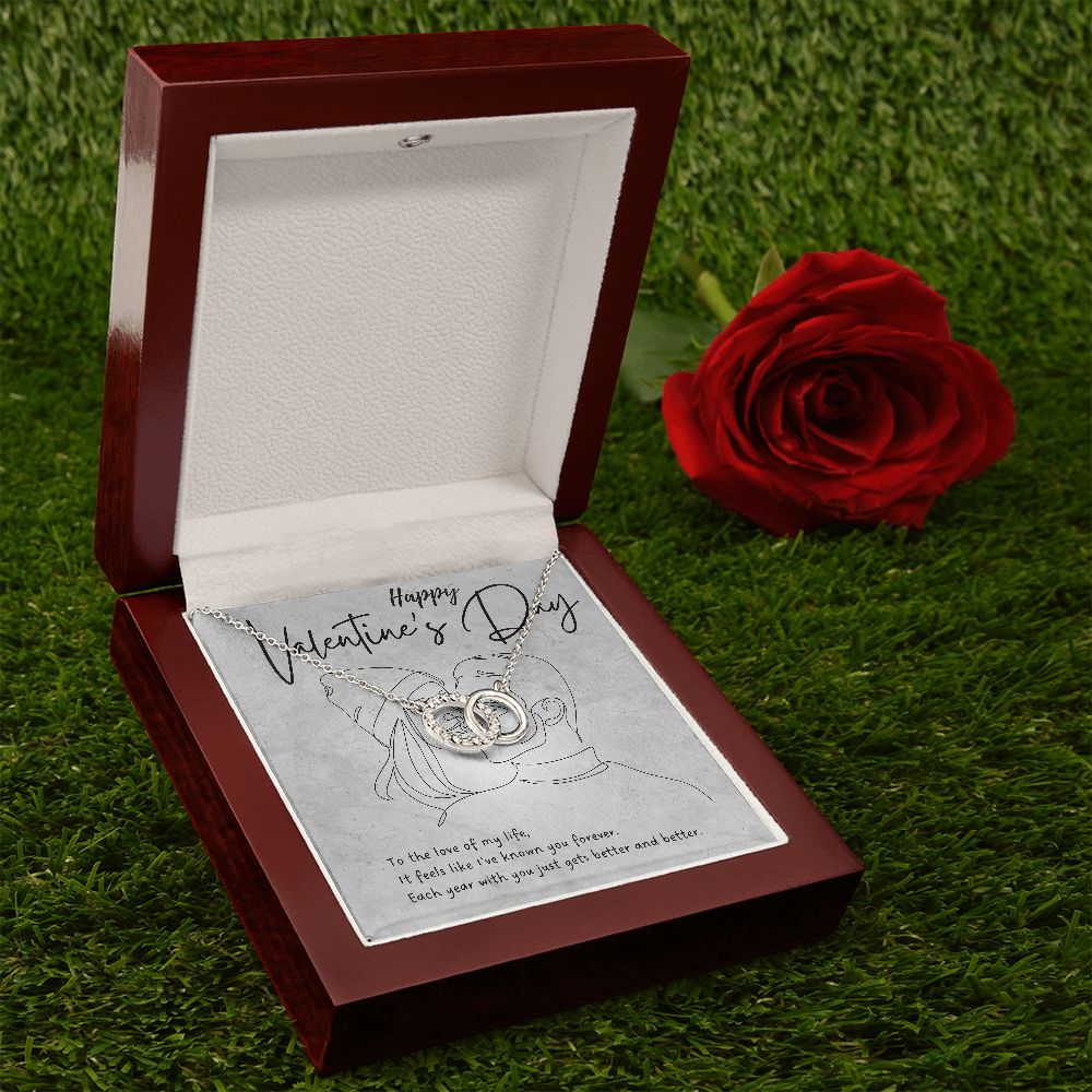 Happy Valentine's Day | It Feels Like I've Known you Forever - Perfect Pair Necklace