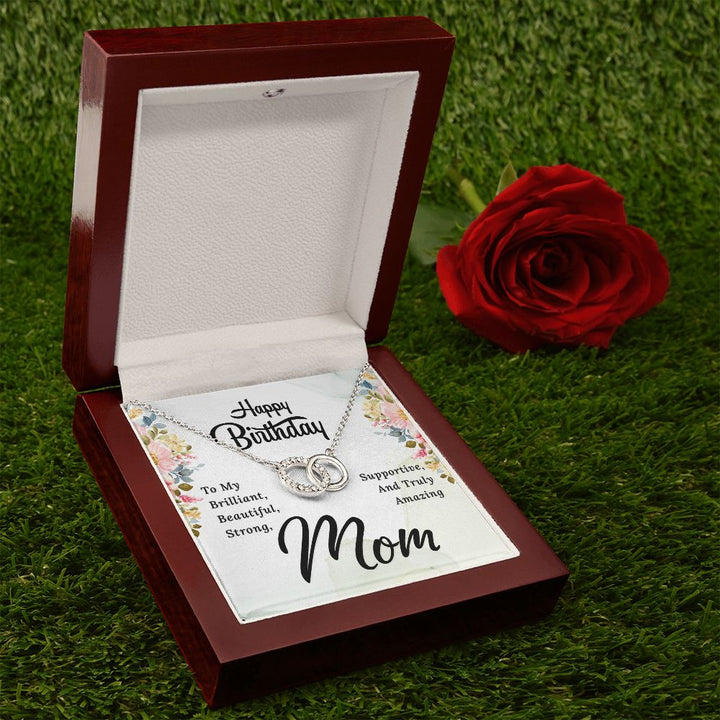 To My Mom | Happy Birthday Mom! - Perfect Pair Necklace
