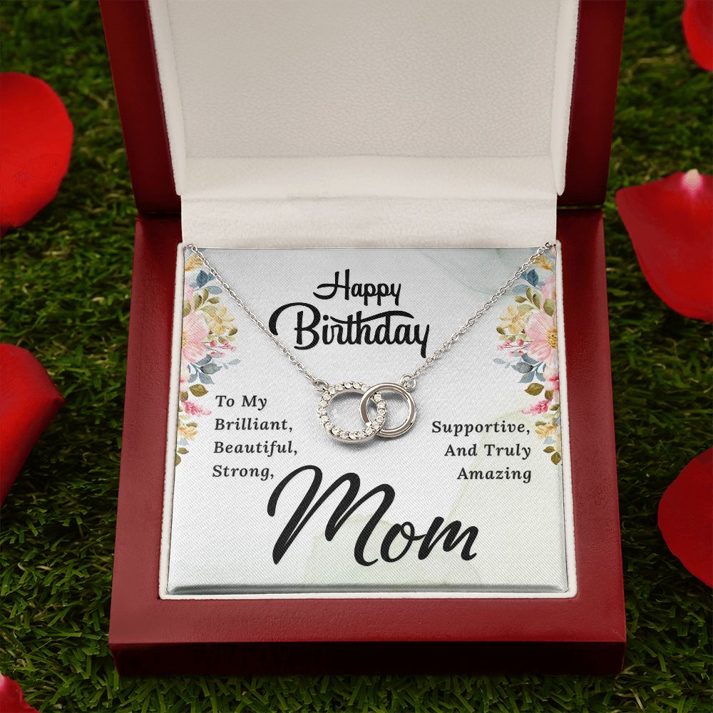 To My Mom | Happy Birthday Mom! - Perfect Pair Necklace
