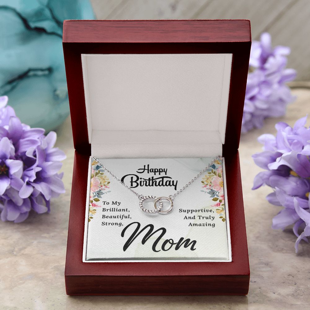 To My Mom | Happy Birthday Mom! - Perfect Pair Necklace