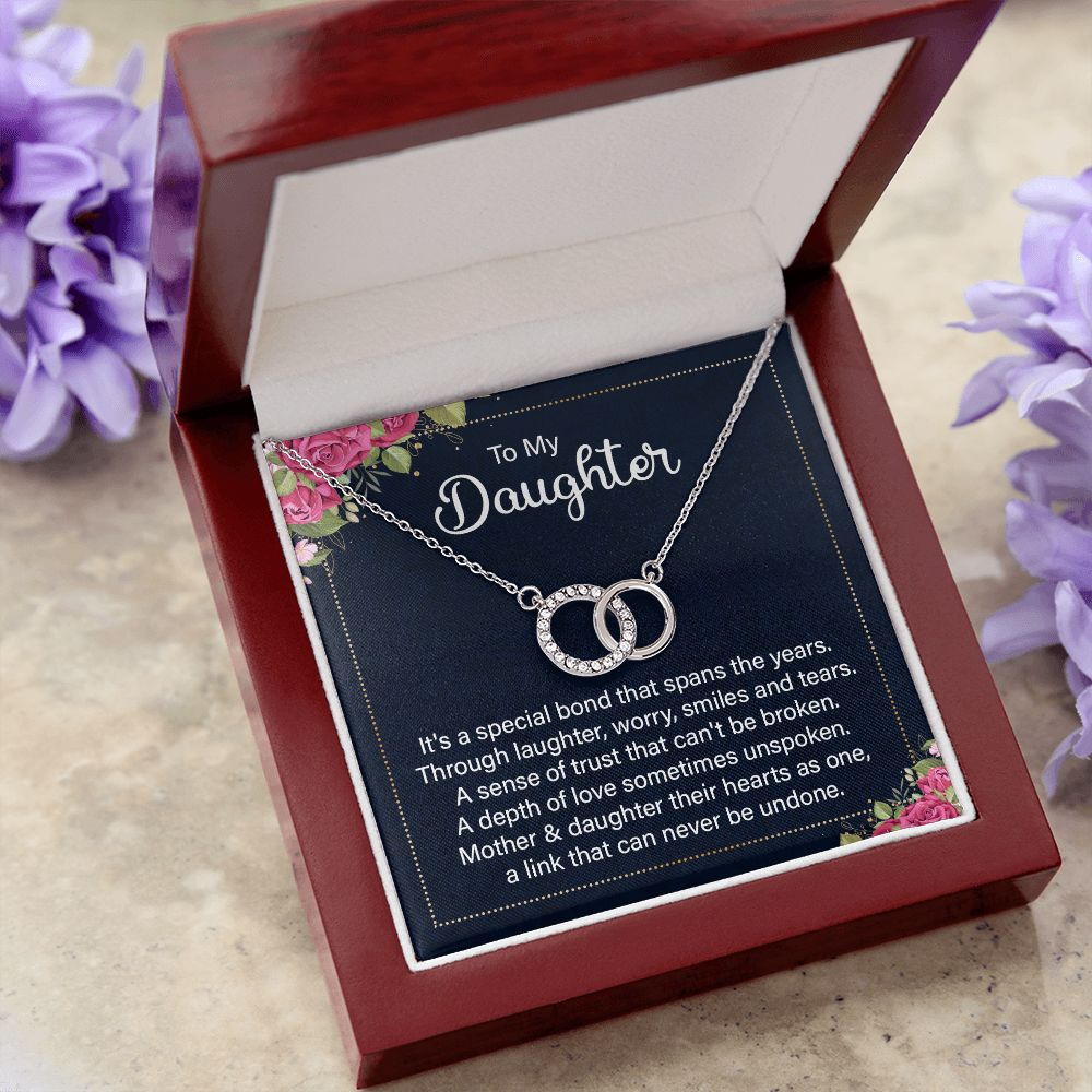 To My Daughter | It's a Special Bond - Perfect Pair Necklace