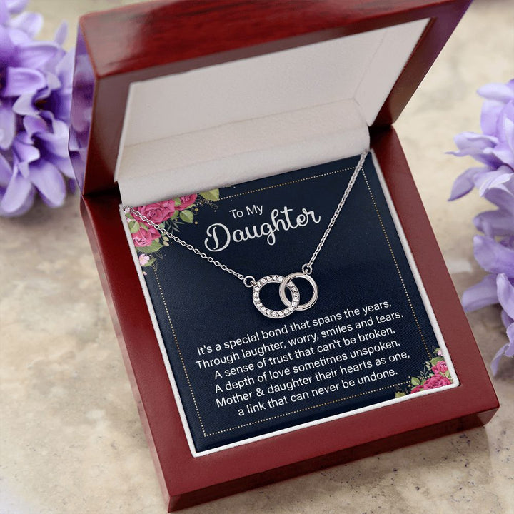 To My Daughter | It's a Special Bond - Perfect Pair Necklace