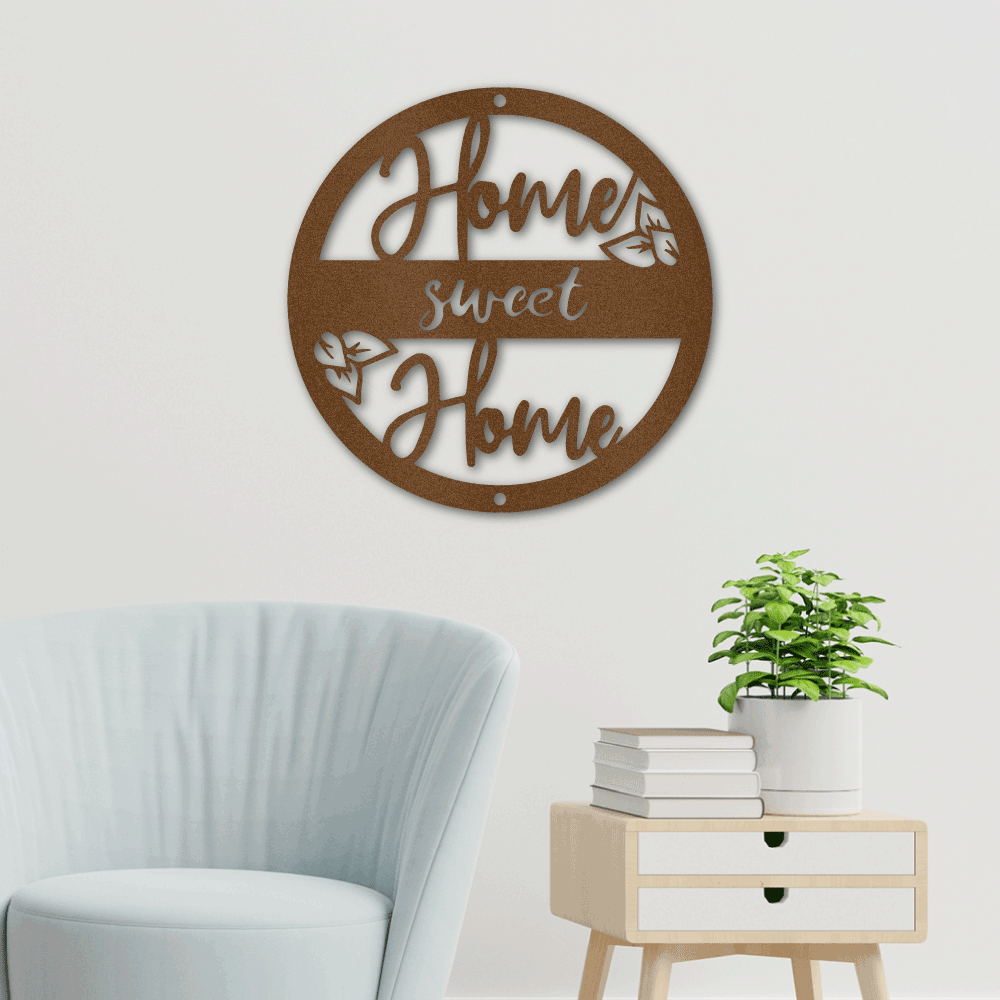 Home Sweet Home - Steel Sign