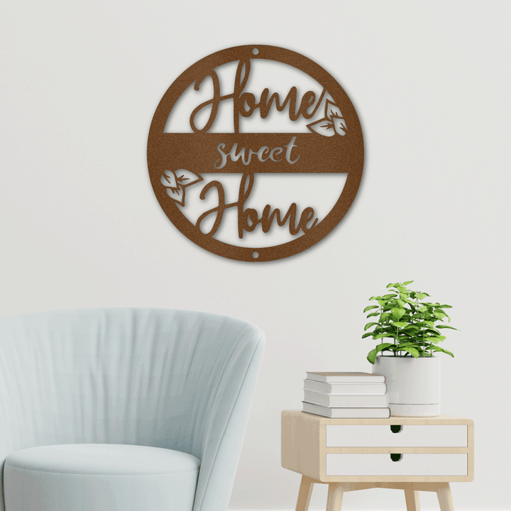 Home Sweet Home - Steel Sign
