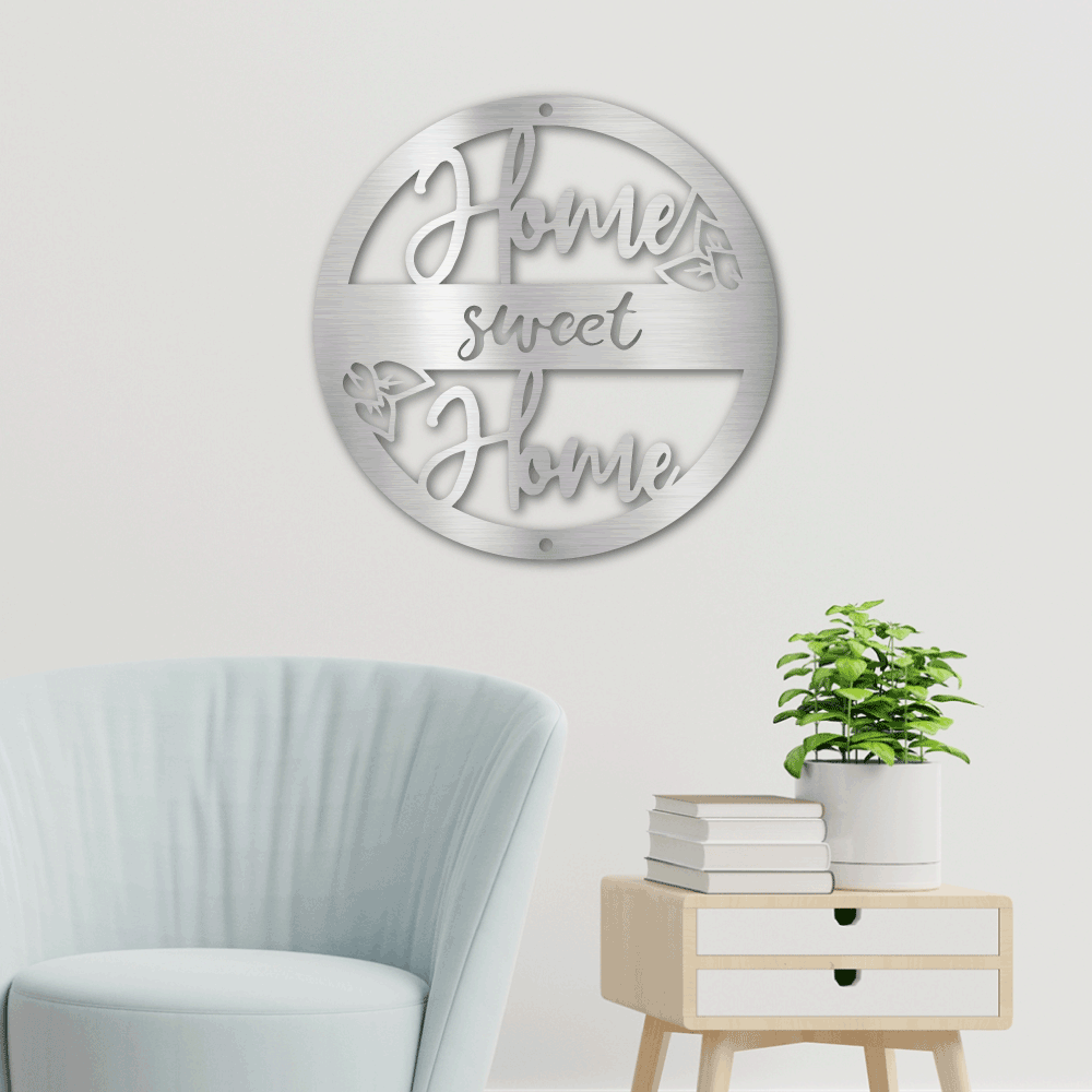 Home Sweet Home - Steel Sign