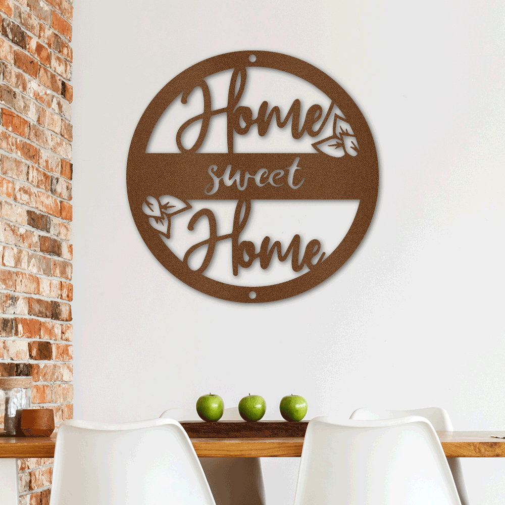 Home Sweet Home - Steel Sign