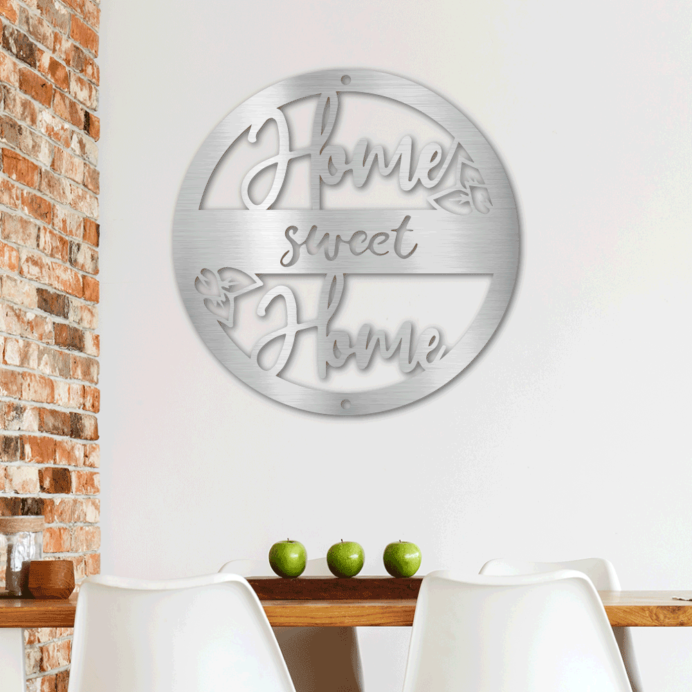 Home Sweet Home - Steel Sign