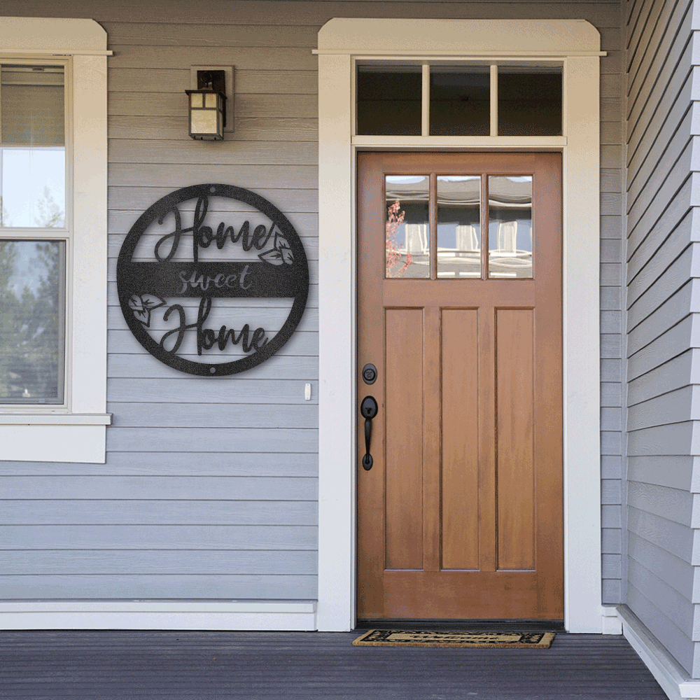 Home Sweet Home - Steel Sign
