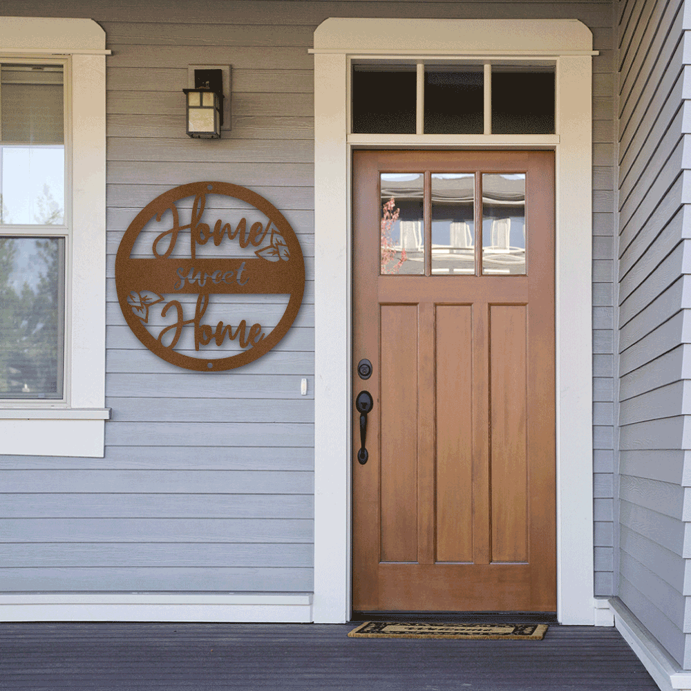Home Sweet Home - Steel Sign