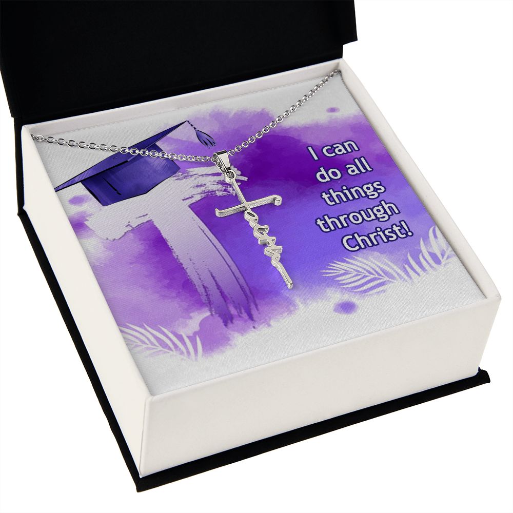 Happy Graduation | Success Story: Graduate! - Faith Cross Necklace