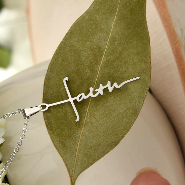 Happy Graduation | Success Story: Graduate! - Faith Cross Necklace