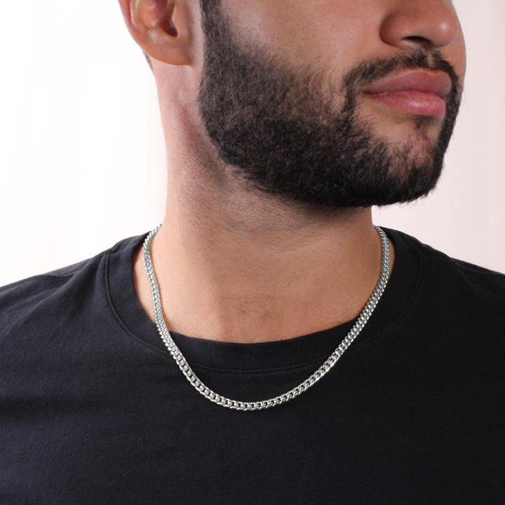 To My Dad | Thank you for being the World's best Father - Cuban Link Chain