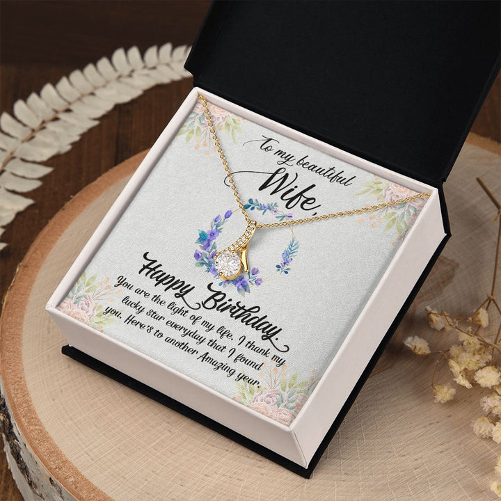 To My Wife | To My Beautiful Wife - Alluring Beauty Necklace