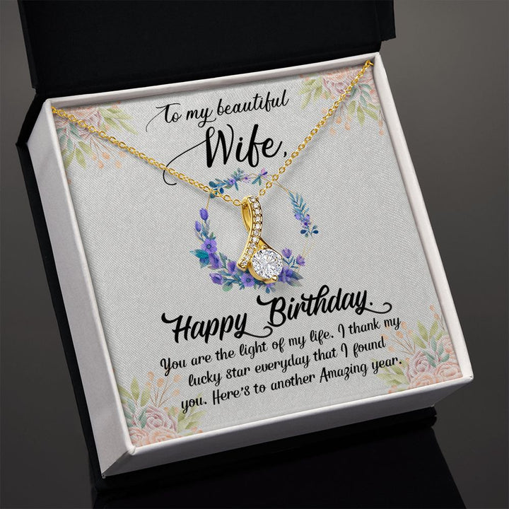 To My Wife | To My Beautiful Wife - Alluring Beauty Necklace