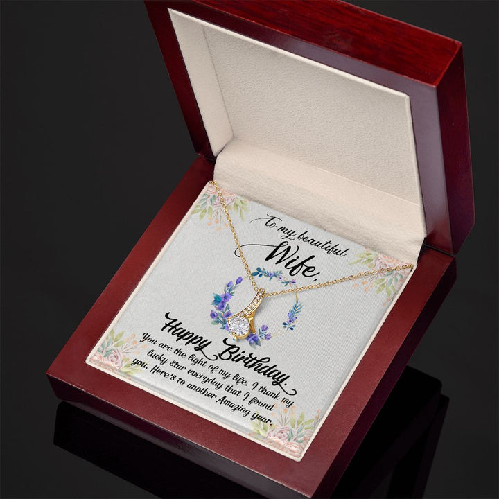 To My Wife | To My Beautiful Wife - Alluring Beauty Necklace