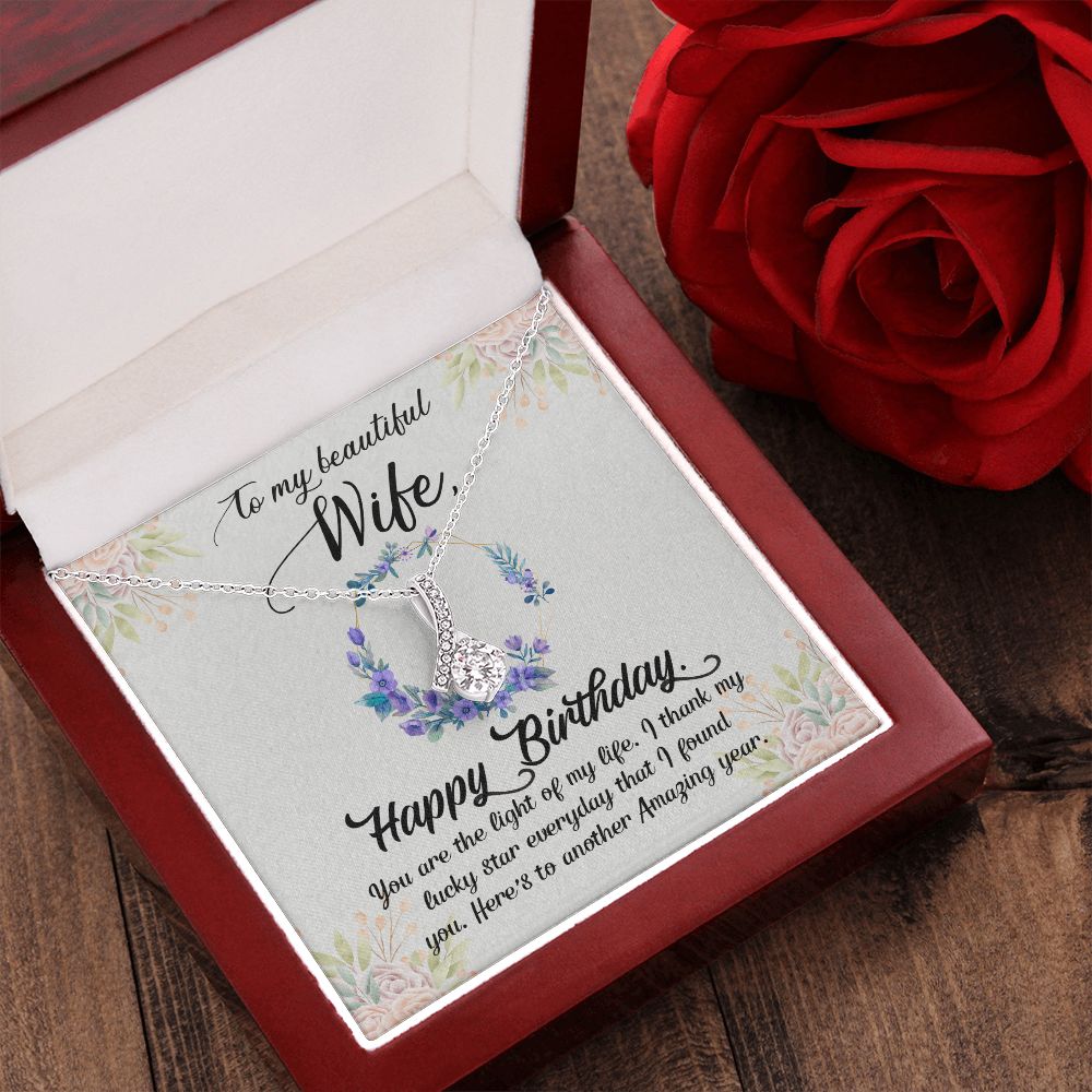 To My Wife | To My Beautiful Wife - Alluring Beauty Necklace