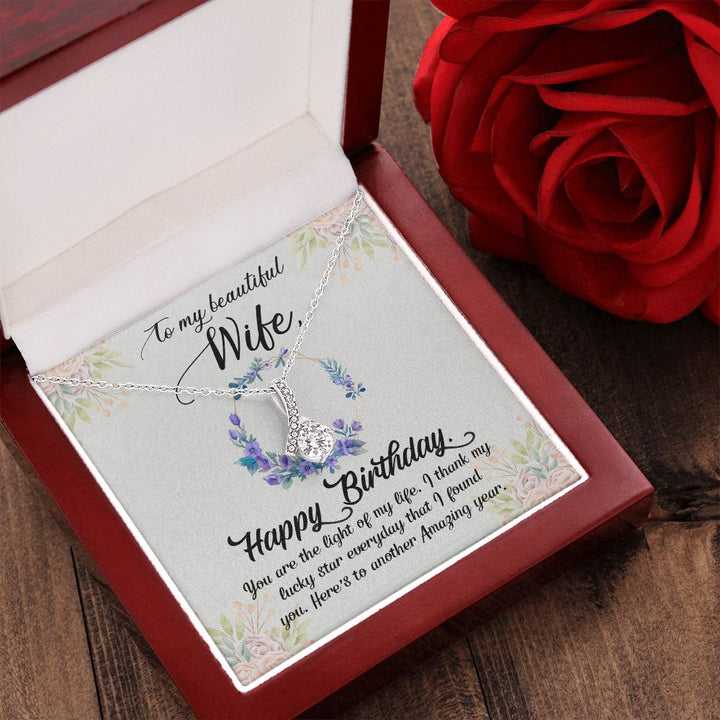 To My Wife | To My Beautiful Wife - Alluring Beauty Necklace