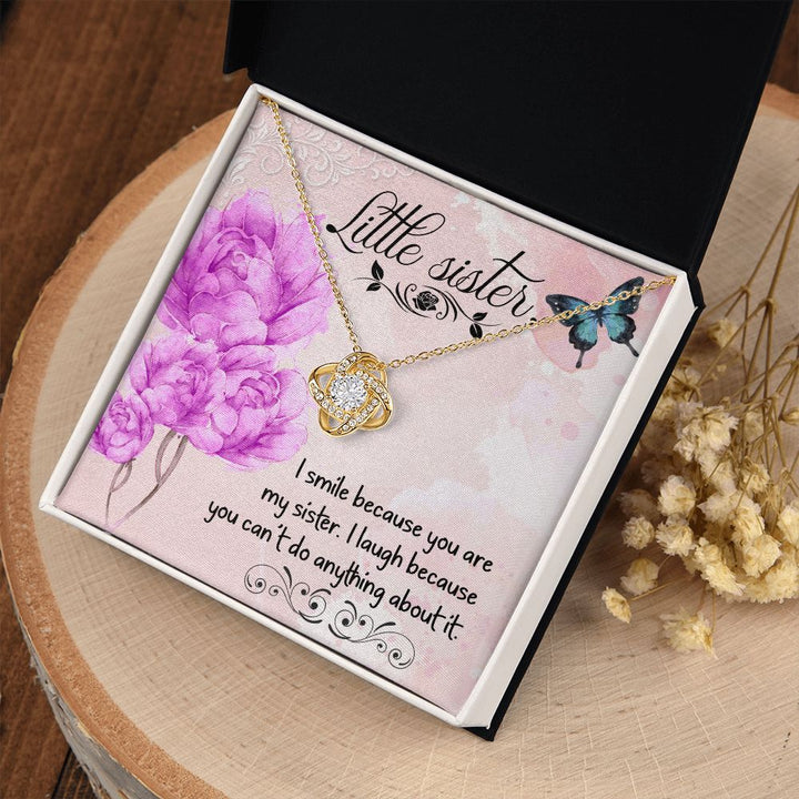 To My Sister | Celebrating Sisterhood - Love Knot Necklace