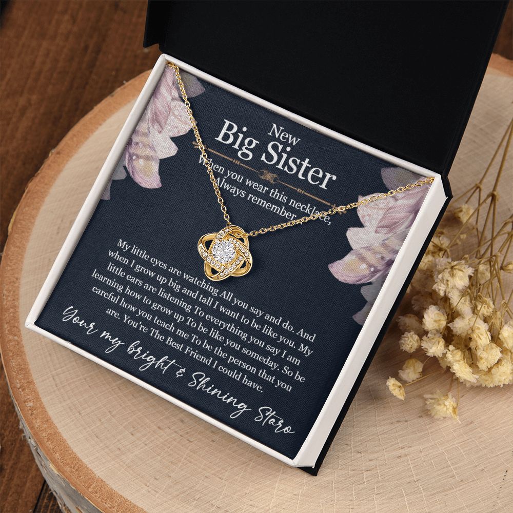 New Big Sister | You're the best friend I could have - Love Knot Necklace