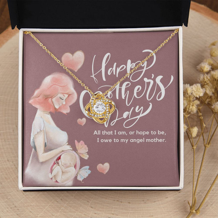 Happy Mother's Day | A mother's love is forever - Love Knot Necklace