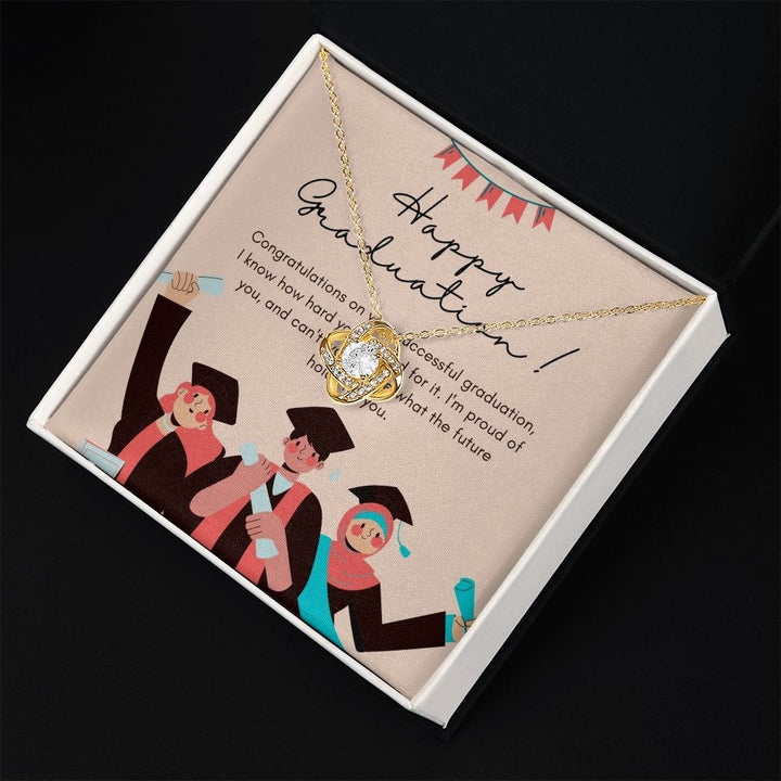 Happy Graduation | From Caps and Gowns to Success and Dreams - Love Knot Necklace