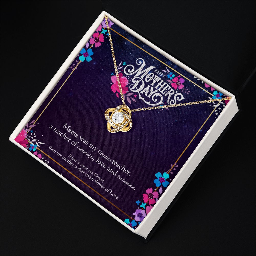 Happy Mother's Day | Mother's Fearless Love - Love Knot Necklace