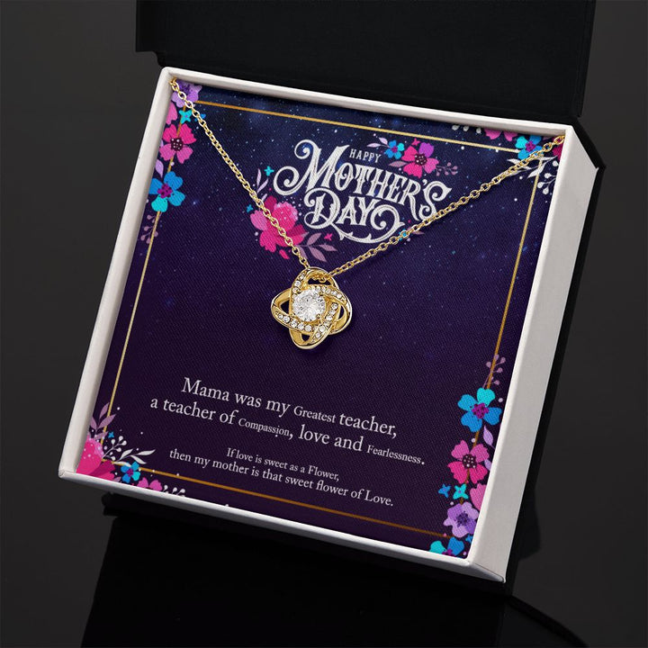 Happy Mother's Day | Mother's Fearless Love - Love Knot Necklace