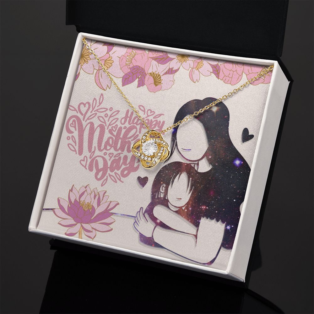 Happy Mother's Day | Grateful for Your Unconditional Love - Love Knot Necklace