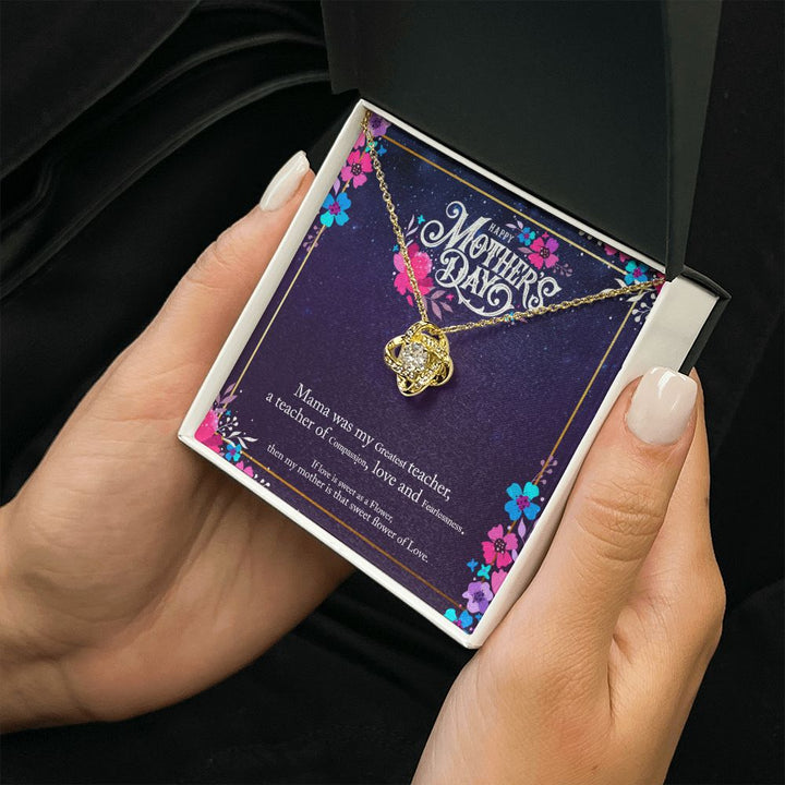 Happy Mother's Day | Mother's Fearless Love - Love Knot Necklace