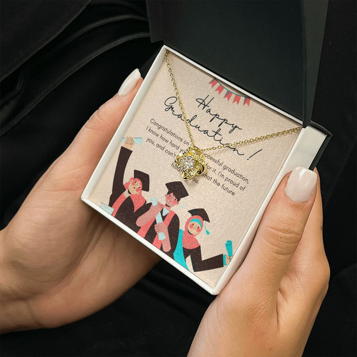 Happy Graduation | From Caps and Gowns to Success and Dreams - Love Knot Necklace