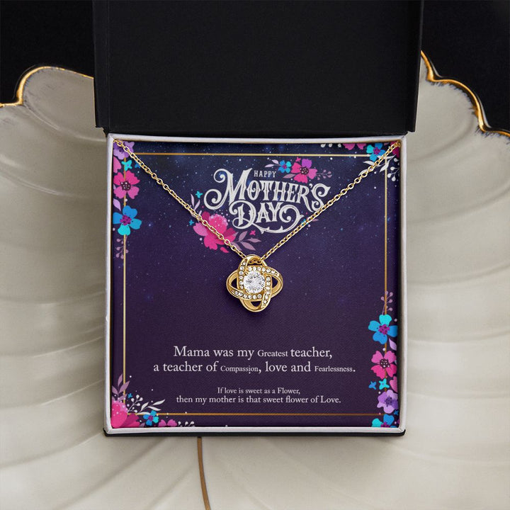 Happy Mother's Day | Mother's Fearless Love - Love Knot Necklace