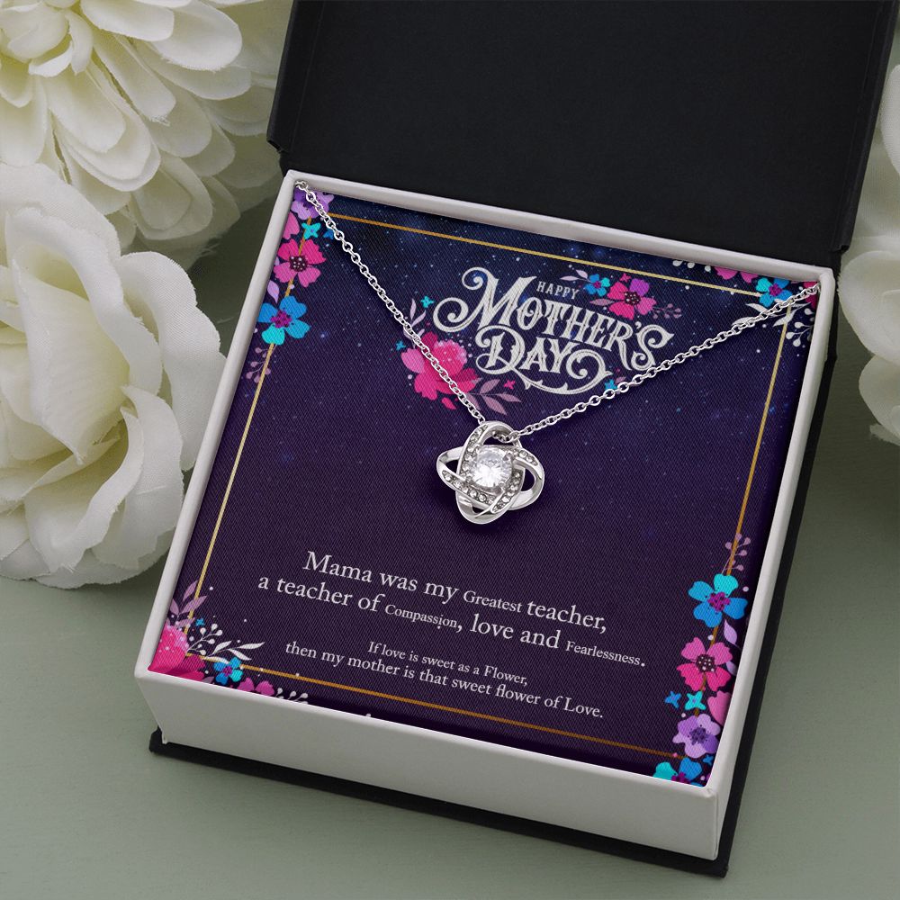 Happy Mother's Day | Mother's Fearless Love - Love Knot Necklace