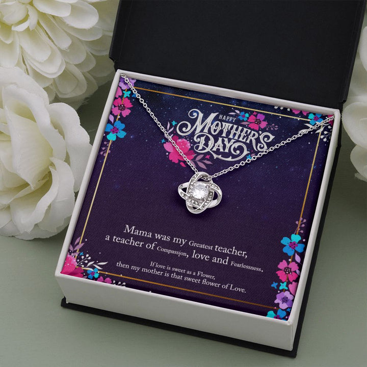 Happy Mother's Day | Mother's Fearless Love - Love Knot Necklace