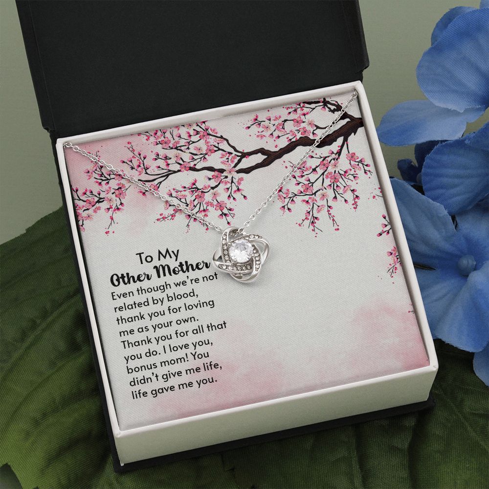 To My Mother-In-Law | A Blessing in Our Lives - Love Knot Necklace