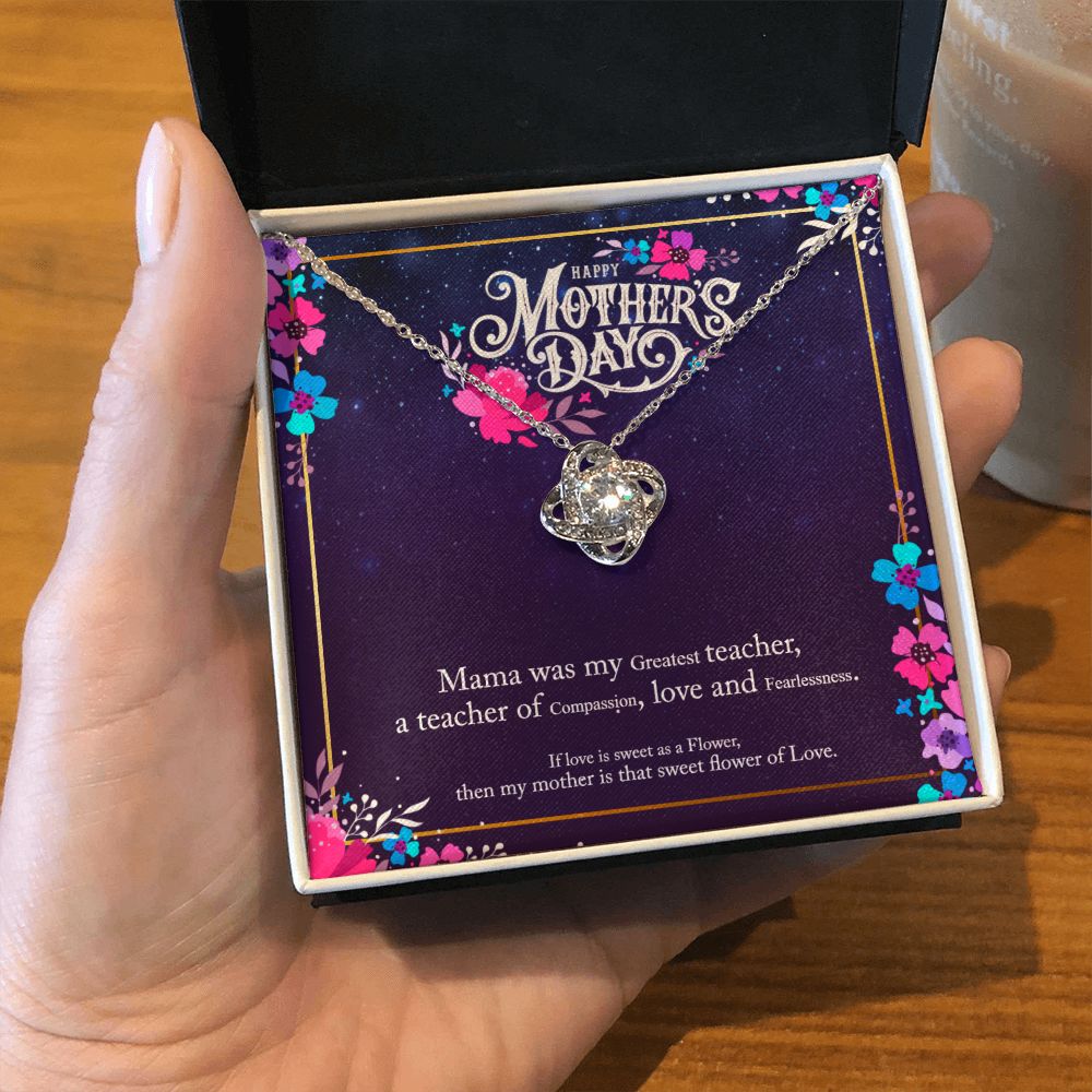 Happy Mother's Day | Mother's Fearless Love - Love Knot Necklace