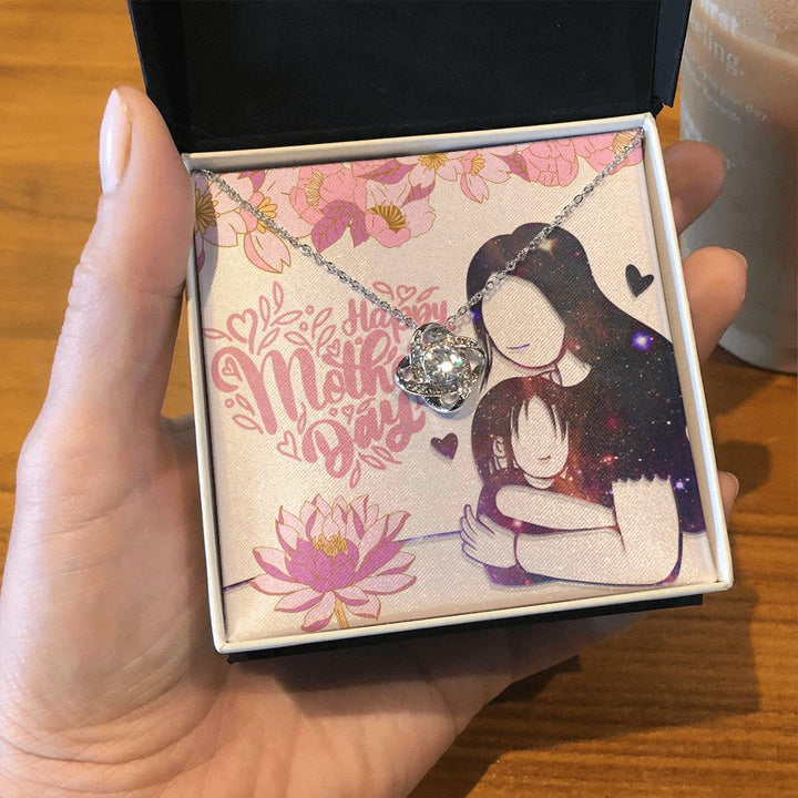 Happy Mother's Day | Grateful for Your Unconditional Love - Love Knot Necklace