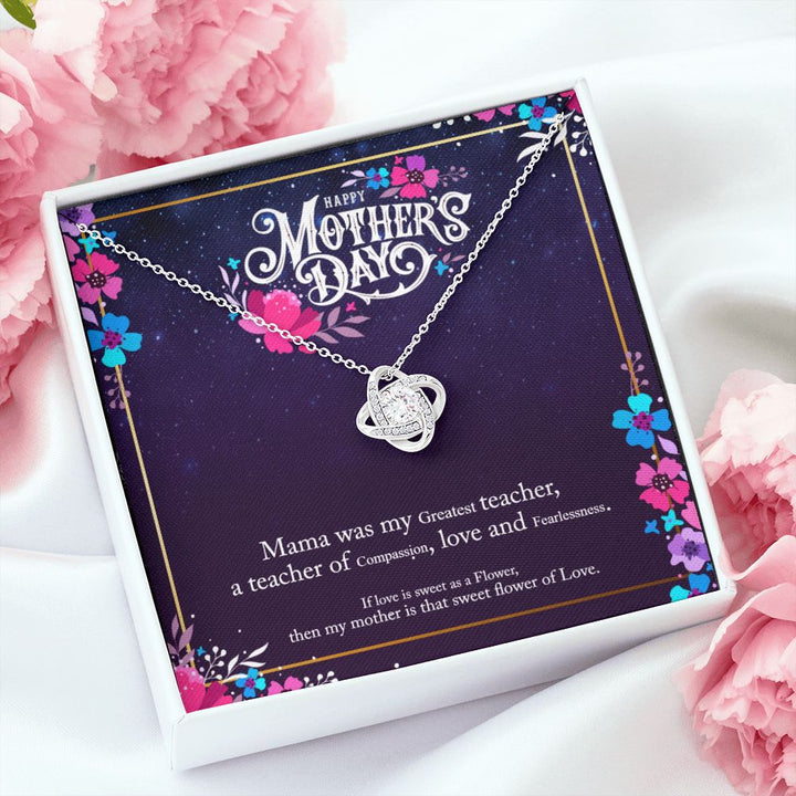 Happy Mother's Day | Mother's Fearless Love - Love Knot Necklace