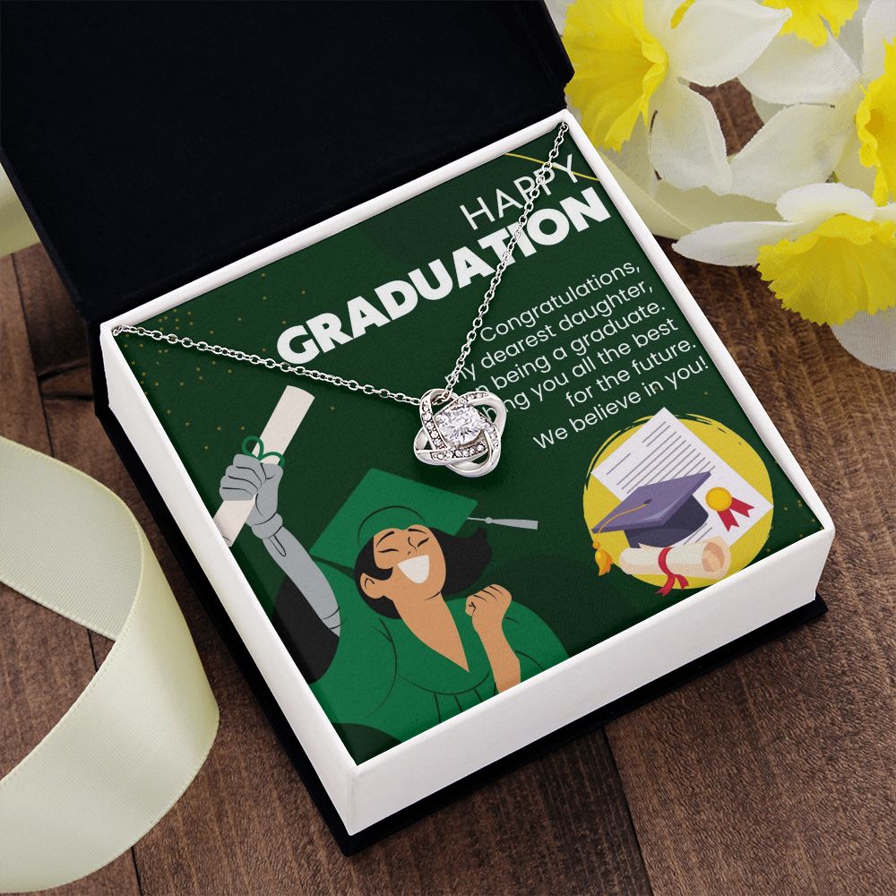 Happy Graduation | Celebrating Your Graduation and Future - Love Knot Necklace