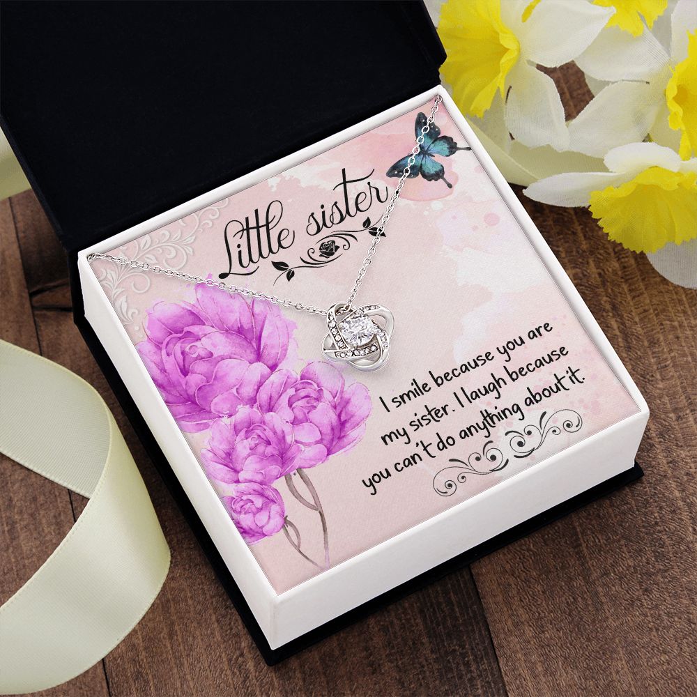 To My Sister | Celebrating Sisterhood - Love Knot Necklace