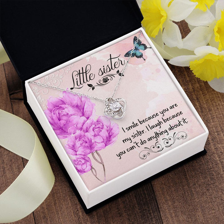 To My Sister | Celebrating Sisterhood - Love Knot Necklace